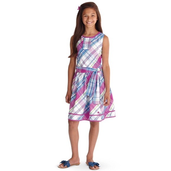 american girl plaid dress